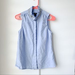 Jcrew sleeveless top